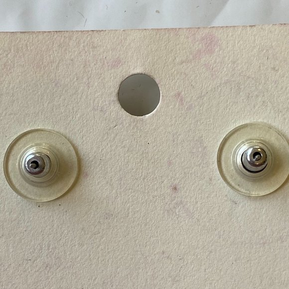 Vintage Artisan Floral Fabric Pierced Earrings - Picture 6 of 8